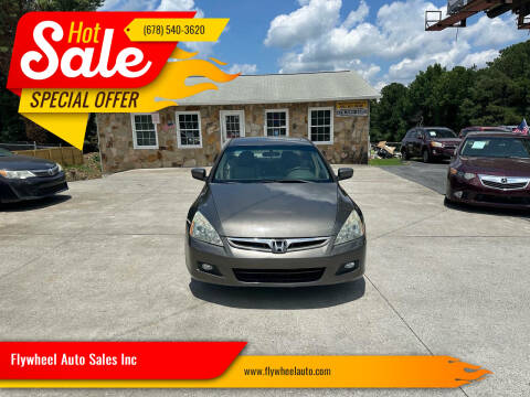 2006 Honda Accord for sale at Flywheel Auto Sales Inc in Woodstock GA