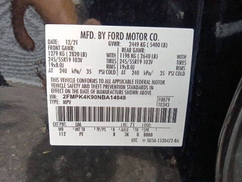 2022 Ford Edge Titanium