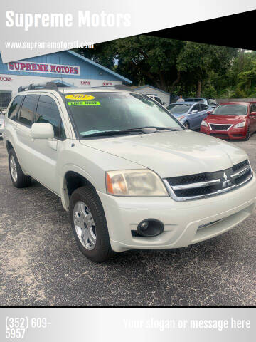 2007 Mitsubishi Endeavor for sale at Supreme Motors in Leesburg FL