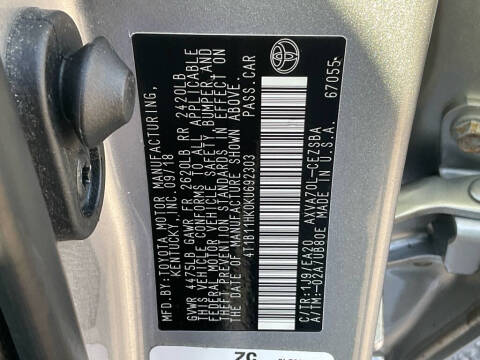 2019 Toyota Camry SE