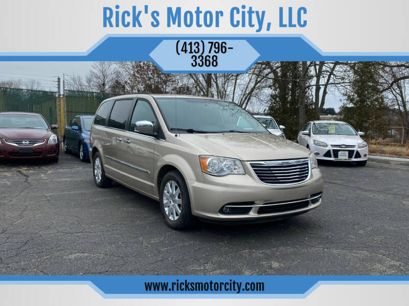 2012 Chrysler Town and Country for sale at Rick's Motor City, LLC in Springfield MA