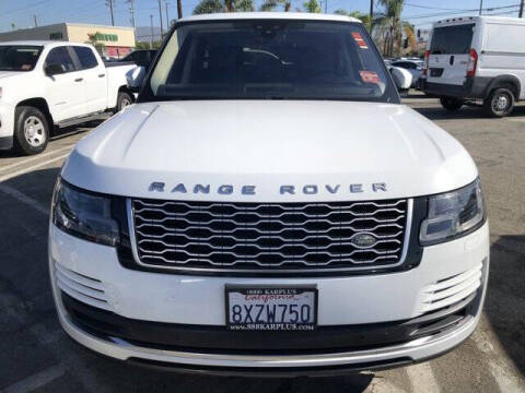 2018 Land Rover Range Rover HSE