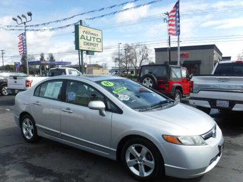 2007 Honda Civic for sale at HILMAR AUTO DEPOT INC. in Hilmar CA