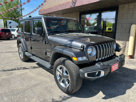 2019 Jeep Wrangler Unlimited for sale at West College Auto Sales in Menasha WI