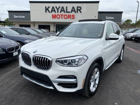 2020 BMW X3 for sale at KAYALAR MOTORS in Houston TX