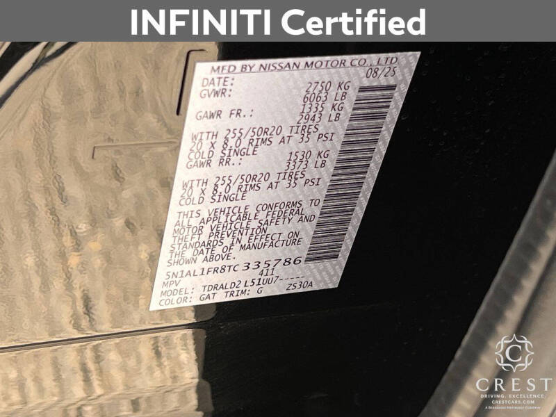 2026 Infiniti QX60 Luxe