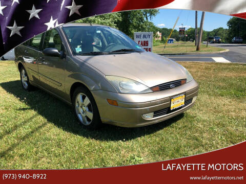 2004 Ford Focus for sale at Lafayette Motors 2 in Andover NJ