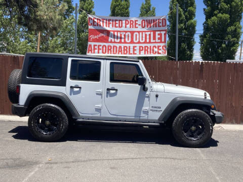 2017 Jeep Wrangler Unlimited for sale at Flagstaff Auto Outlet in Flagstaff AZ