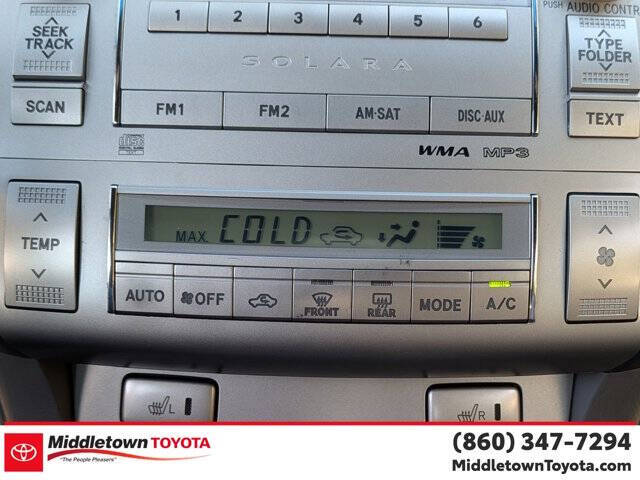 2008 Toyota Camry Solara SLE V6