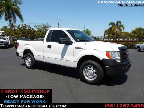 2014 Ford F-150 for sale at Town Cars Auto Sales in West Palm Beach FL
