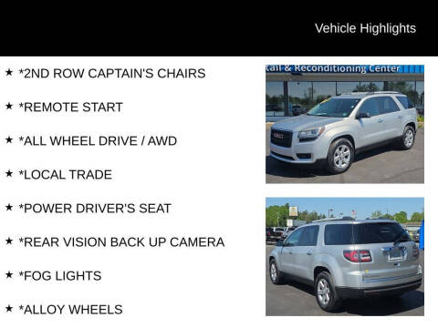 2015 GMC Acadia SLE-2
