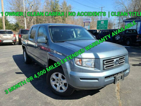 2008 Honda Ridgeline for sale at Mass Motor Auto LLC in Millbury MA