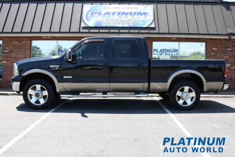 2006 Ford F-250 Super Duty for sale at Platinum Auto World in Fredericksburg VA