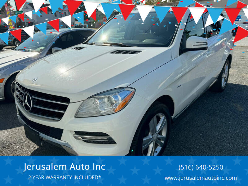 2012 Mercedes-Benz M-Class for sale at Jerusalem Auto Inc in North Merrick NY