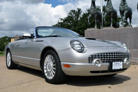 2004 Ford Thunderbird for sale at European Motor Cars LTD in Fort Worth TX