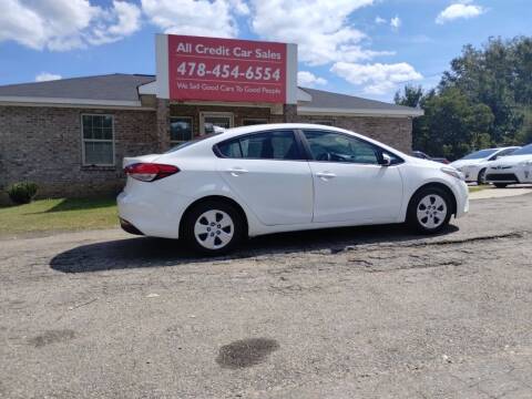 2017 Kia Forte for sale at All Credit Car Sales in Milledgeville GA