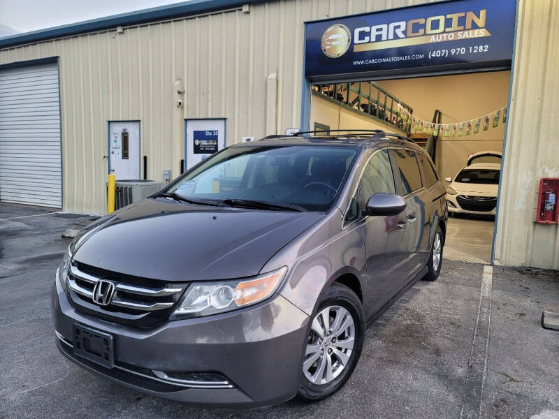 2014 Honda Odyssey for sale at Carcoin Auto Sales in Orlando FL