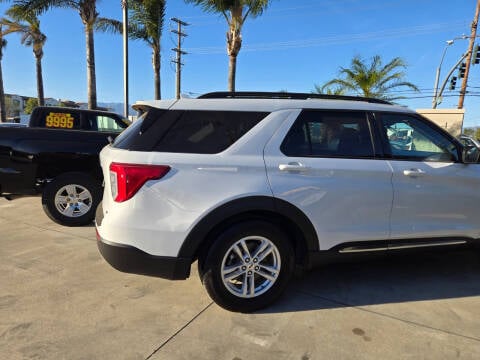 2020 Ford Explorer for sale at E and M Auto Sales in Bloomington CA