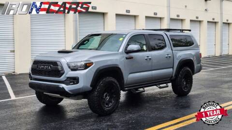 2017 Toyota Tacoma for sale at IRON CARS in Hollywood FL