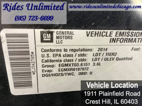 2014 GMC Acadia Denali