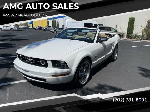 2006 Ford Mustang for sale at AMG AUTO SALES in Las Vegas NV
