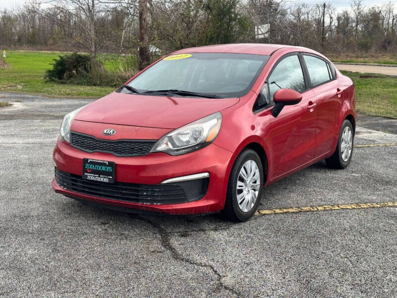 2017 Kia Rio for sale at ZORA MOTORS in Rosenberg TX