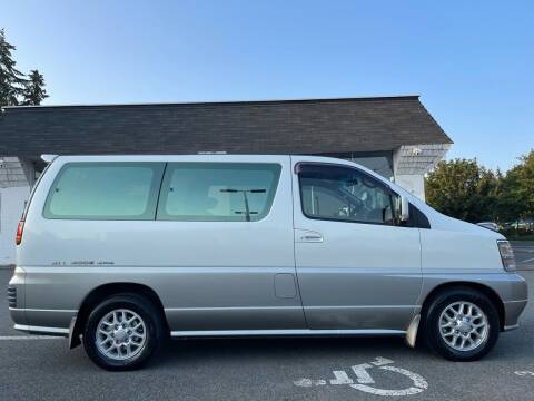 1997 Nissan Elgrand for sale at JDM Car & Motorcycle LLC in Shoreline WA