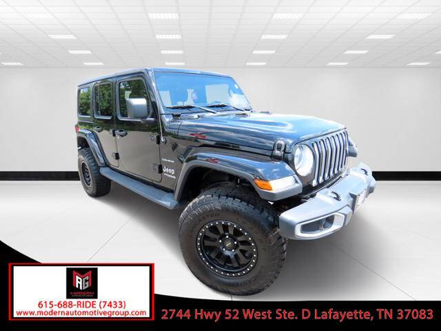 2019 Jeep Wrangler Unlimited for sale at Modern Automotive Group LLC in Lafayette, TN