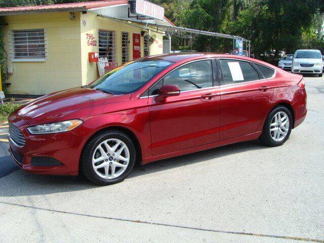 2015 Ford Fusion for sale at VANS CARS AND TRUCKS in Brooksville FL