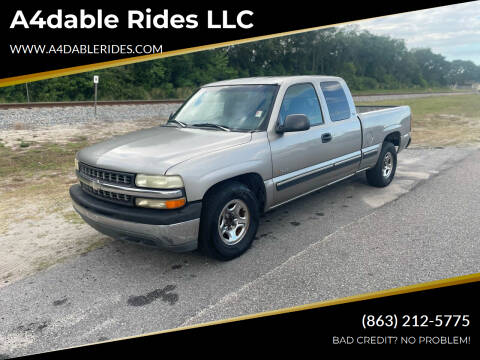2000 Chevrolet Silverado 1500 for sale at A4dable Rides LLC in Haines City FL