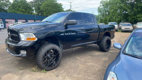 2012 RAM 1500 for sale at The Auto Lot and Cycle in Nashville TN