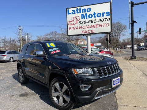2014 Jeep Grand Cherokee for sale at Latino Motors in Aurora IL