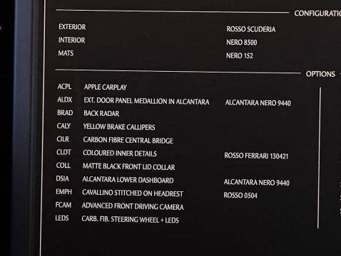 2023 Ferrari F8 Spider