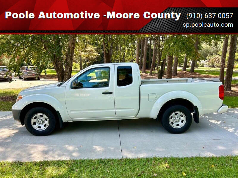 2018 Nissan Frontier for sale at Poole Automotive -Moore County in Aberdeen NC