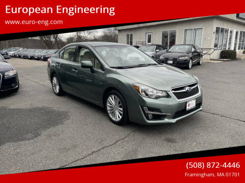 2015 Subaru Impreza for sale at European Engineering in Framingham MA