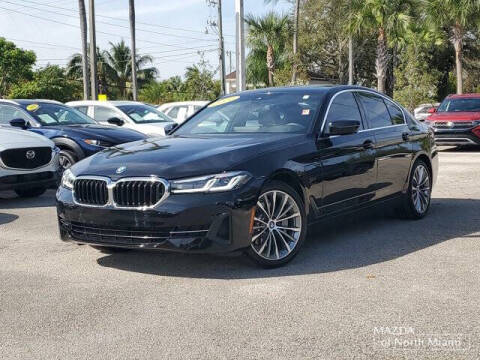 2022 BMW 5 Series for sale at Mazda of North Miami in Miami FL