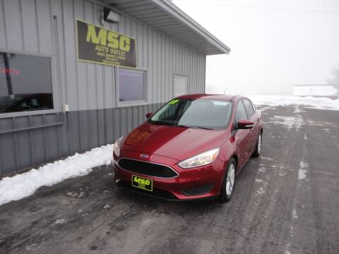 2017 Ford Focus for sale at Moss Service Center-MSC Auto Outlet in West Union IA
