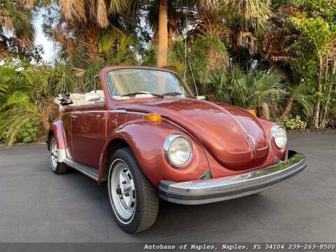 1978 Volkswagen Beetle for sale at Autohaus of Naples in Naples FL