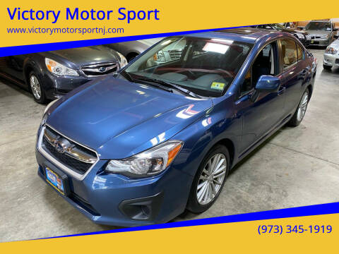 2012 Subaru Impreza for sale at Victory Motor Sport in Paterson NJ
