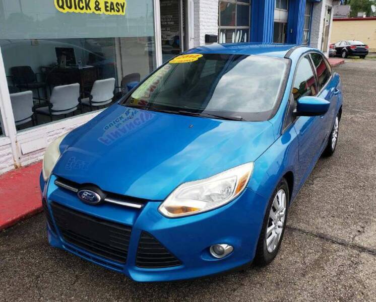 2012 Ford Focus for sale at AutoMotion Sales in Franklin OH