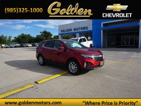 2024 Chevrolet Equinox for sale at GOLDEN MOTORS in Cut Off LA
