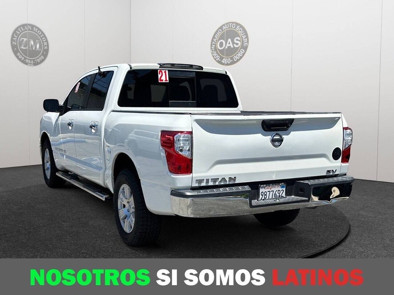 2019 Nissan Titan for sale at Zacatlan Motors in Ontario, CA