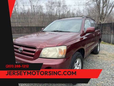 2005 Toyota Highlander for sale at JerseyMotorsInc.com in Lake Hopatcong NJ