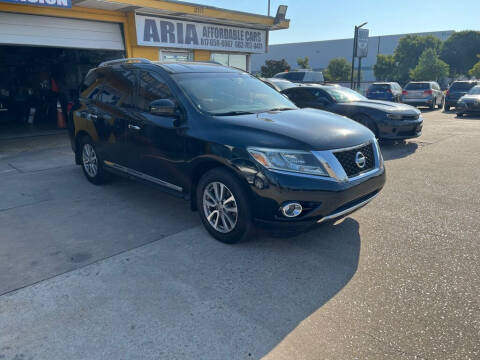 2015 Nissan Pathfinder for sale at Aria Affordable Cars LLC in Arlington TX