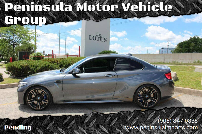 2018 BMW M2 for sale at Peninsula Motor Vehicle Group in Oakville NY