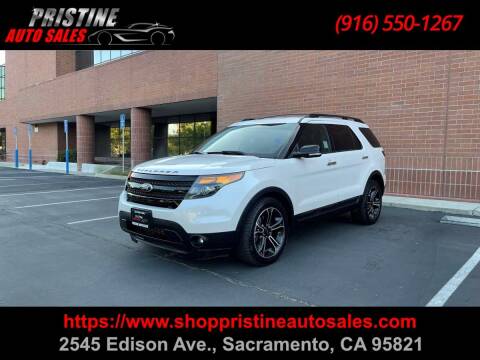 2014 Ford Explorer for sale at Pristine Auto Sales in Sacramento CA