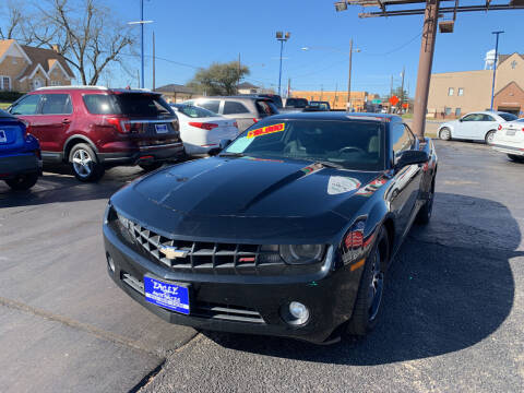 2013 Chevrolet Camaro for sale at EAGLE AUTO SALES in Lindale TX