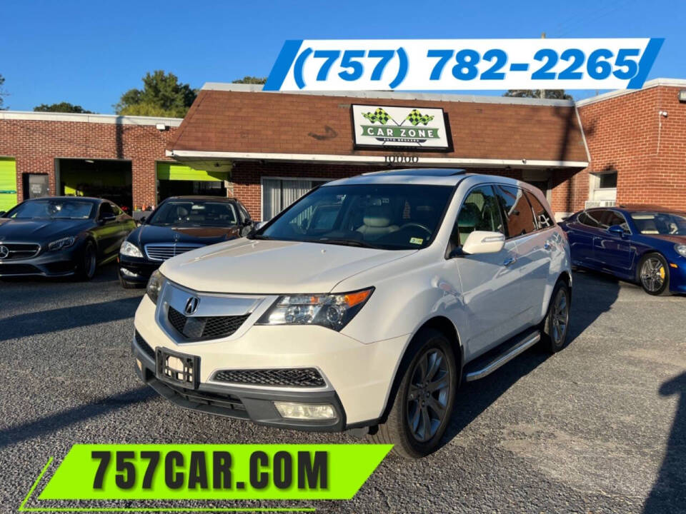 2010 Acura MDX for sale at CarZone & Auto Brokers in Newport News, VA