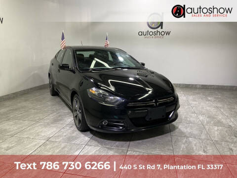 2014 Dodge Dart for sale at AUTOSHOW SALES & SERVICE in Plantation FL