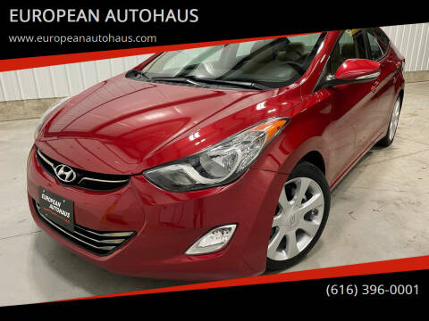 2011 Hyundai Elantra for sale at EUROPEAN AUTOHAUS in Holland MI
